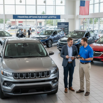 See how the 2025 Jeep Compass compares to its main competitors, including performance, features, and financing considerations.