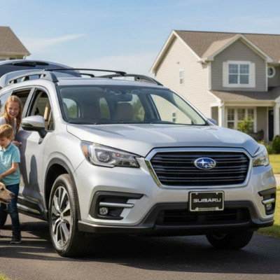 Discover the 2025 Subaru Ascent, a spacious three-row SUV for families. Learn about seating, safety, performance, pricing, and much more!