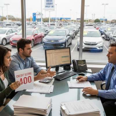 Auto Loan 400 Credit Score