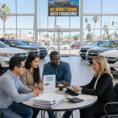 Learn how auto financing with no money down works!